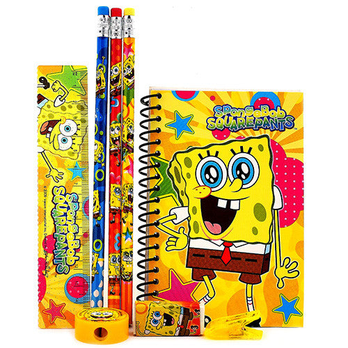 Spongebob Yellow Stationery Set