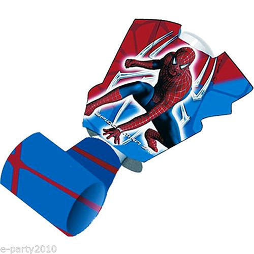 Spiderman Authentic Licensed Blowouts 8ct