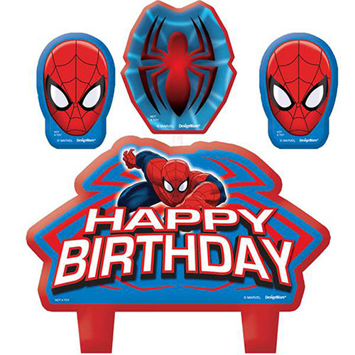 Spiderman candle