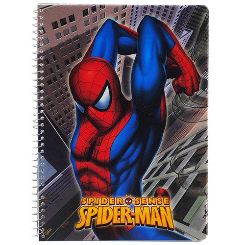 Spiderman Character " Swinging " Authentic Licensed Writing Book or Notebook