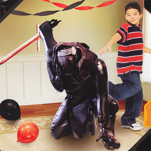 Star Wars Kylo Ren Airwalker Giant Foil Balloon 41" Tall.