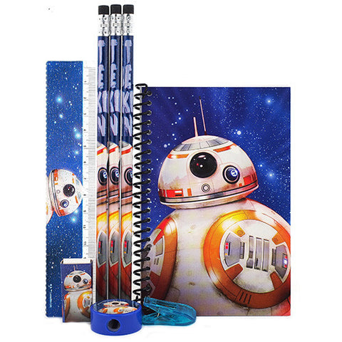 Star Wars Character Blue Stationery Set