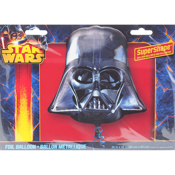 Jumbo Star Wars Dart Vader Character Foil Balloon 25"