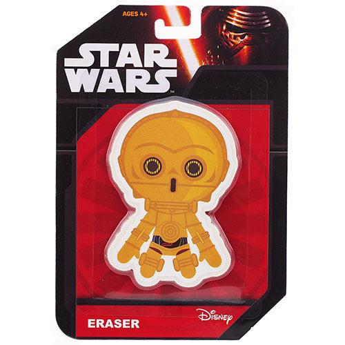 Star Wars " C3PO  " Character Jumbo Shape Eraser