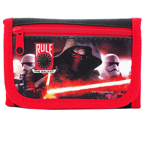 Star Wars Authentic Licensed Red Trifold Wallet