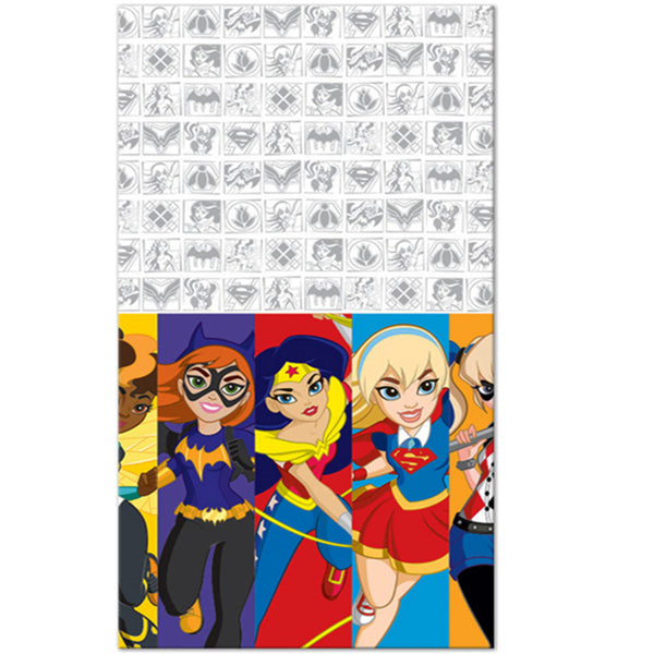 DC Super Hero Girls table cover