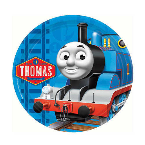 Thomas The Tank Character 8 Luncheon Plates 9"