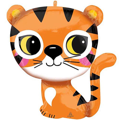Tiger Foil Balloon 25"