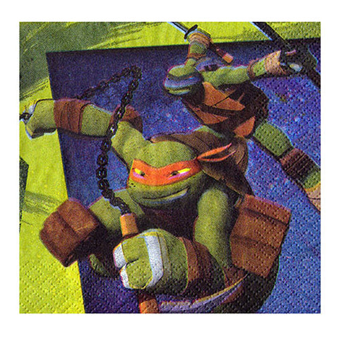 Ninja Turtles Beverage Napkins 16ct