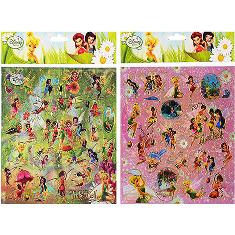 Tinkerbell Fairy Tale Authentic Licensed 12 Sheets of Stickers