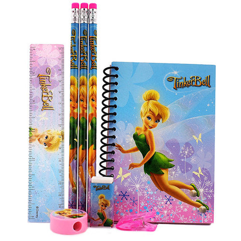 Tinkerbell Fairy Tale Character Blue Stationery Set