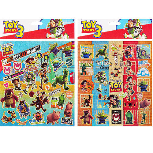 Toys Story Authentic Licensed 12 Sheets of Stickers