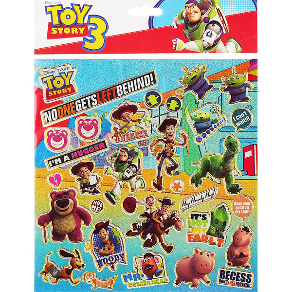 Toys Story Authentic Licensed 12 Sheets of Stickers