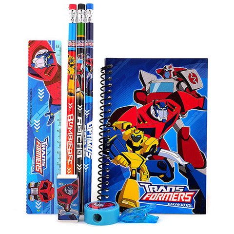 Transformers Character Blue Stationery Set