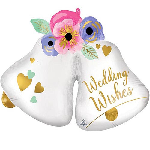 Wedding Bells Foil Balloon 33"