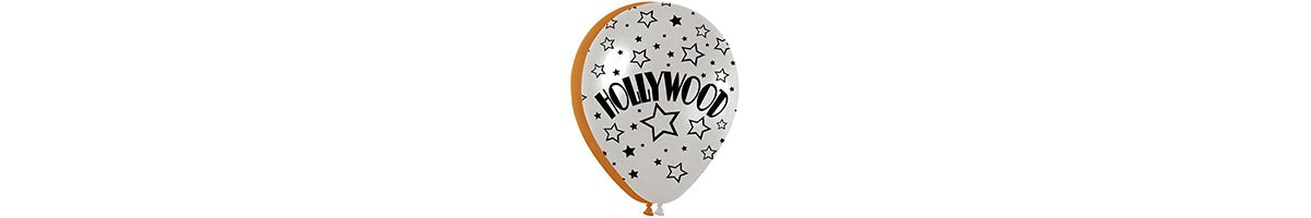 Movie and Music Latex Balloons