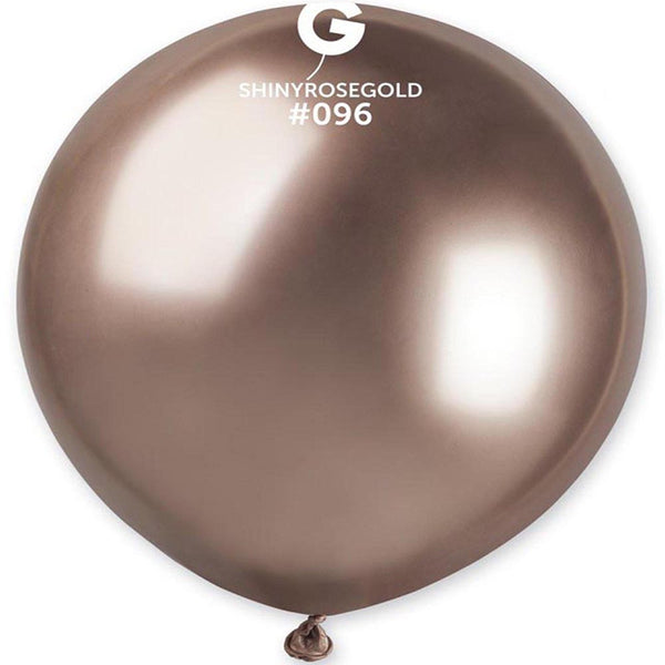 Shiny rose gold