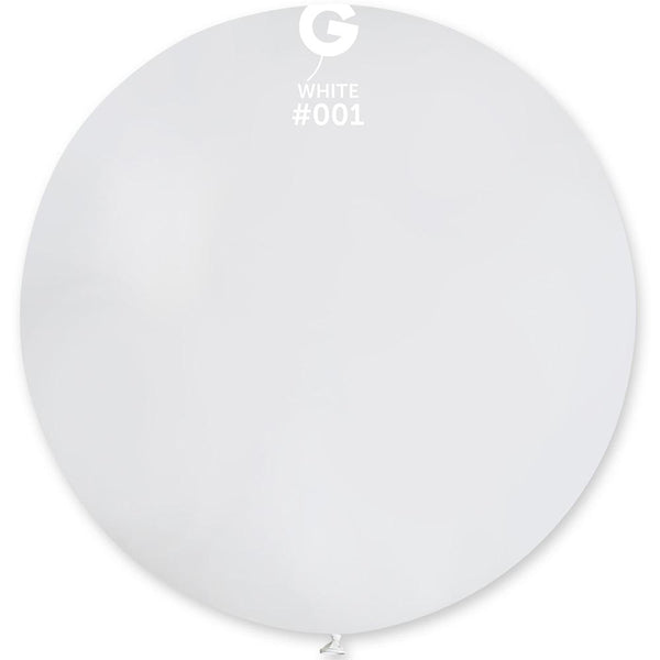 Gemar white latex balloons
