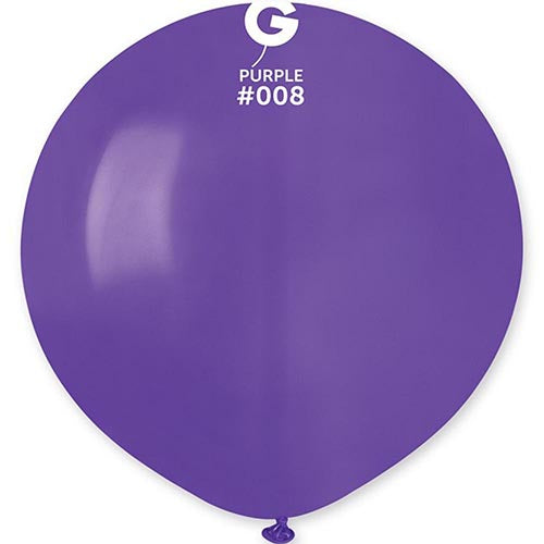 Purple Blossom Balloons 11 or 24 Inch Latex Pastel Purple Balloons