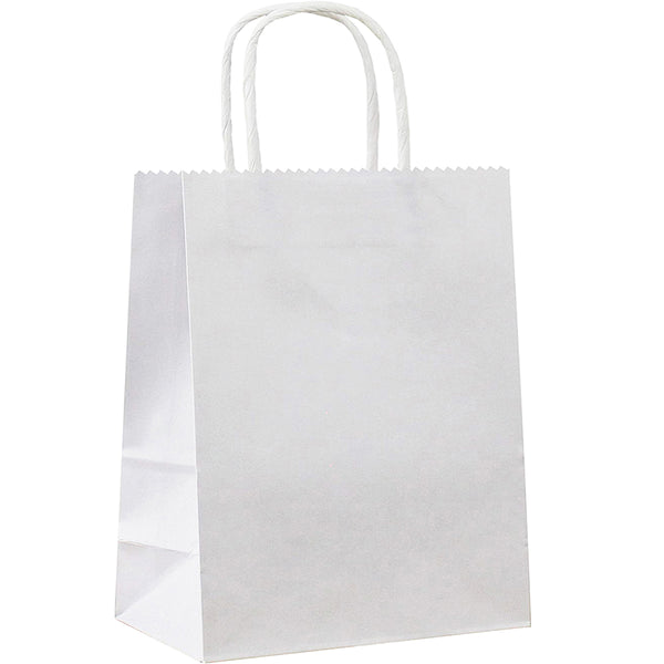 Silver paper goodie bags