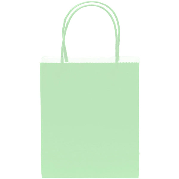 Mint paper gift bags
