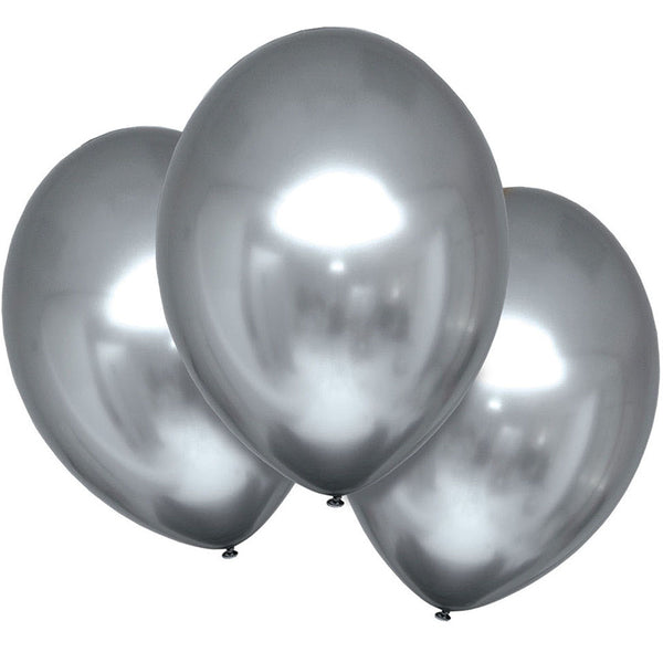 Satin platinum balloons