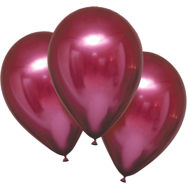 Satin Pomogranate Luxe Balloons