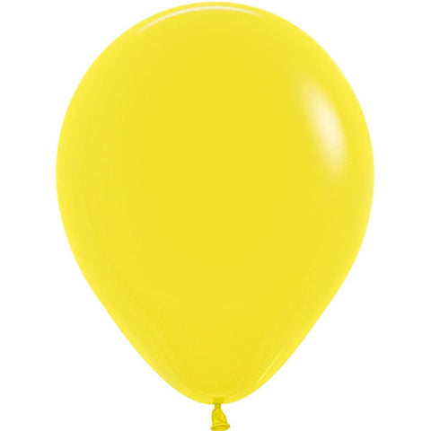 Betallatex yellow balloons
