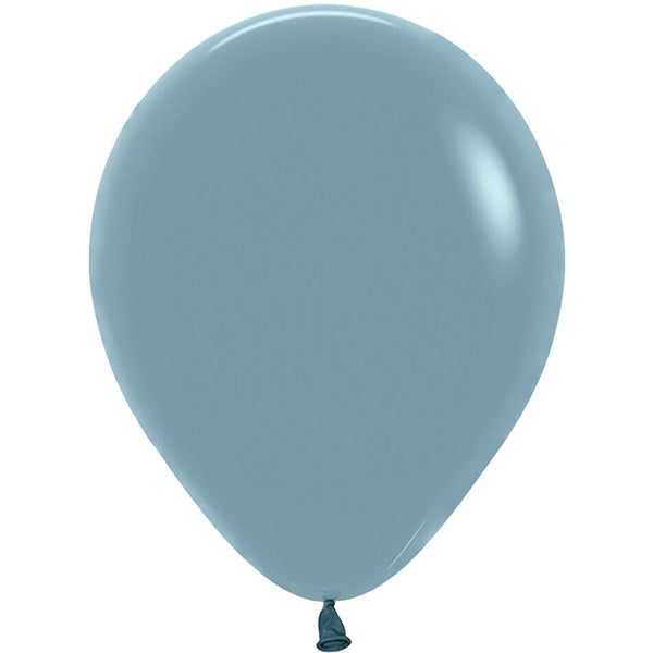 Pastel Dusk Blue Balloons 11" 