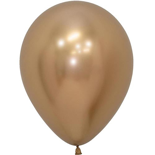 Reflex Gold Latex Balloons