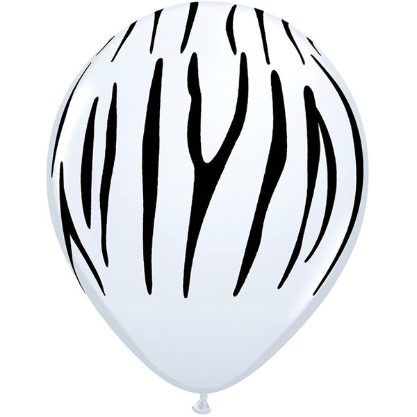 Zebra Stripes Balloons 