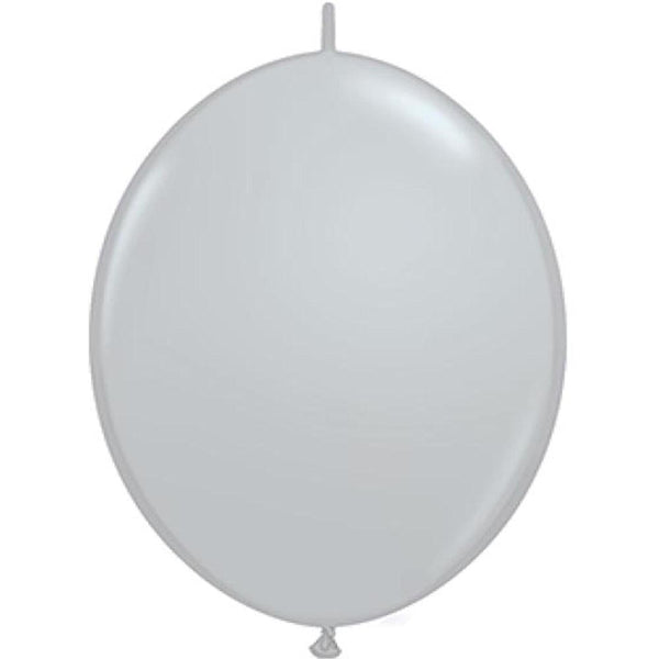 Gray Quick Link balloon