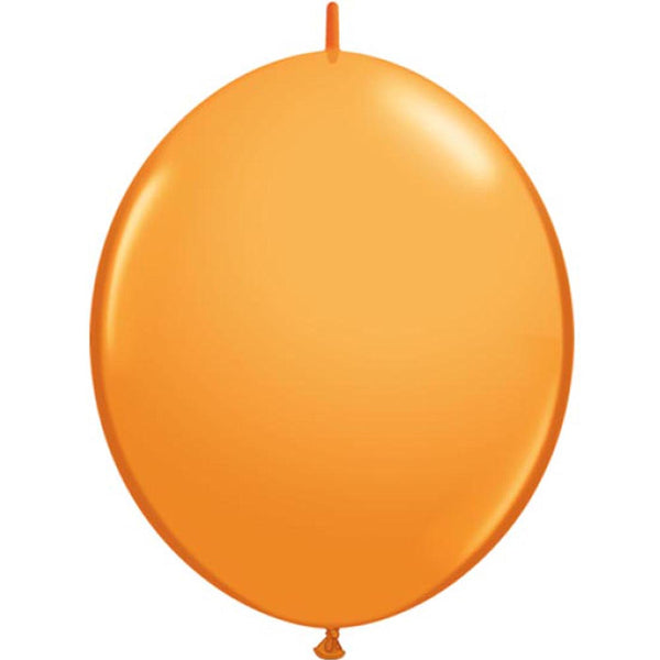 Orange Quick Link balloon