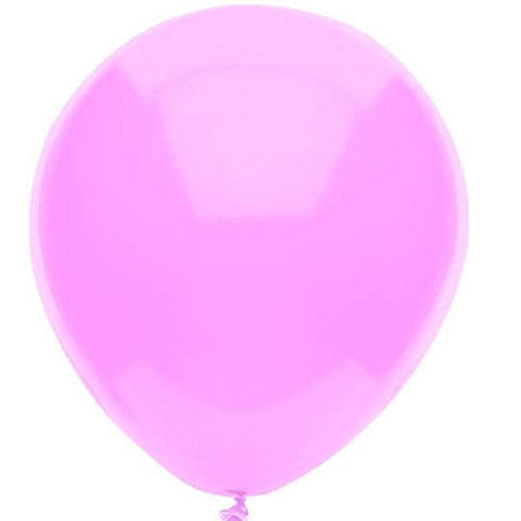 Partymate 15 Hot Pink Latex Balloons 12" Made In USA