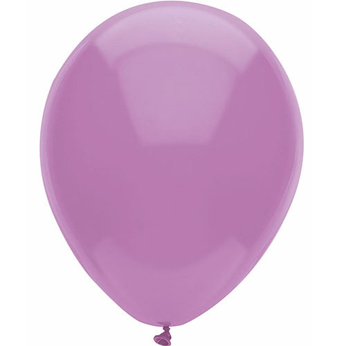Partymate 15 Luscious Lavender Latex Balloons 12" Made In USA