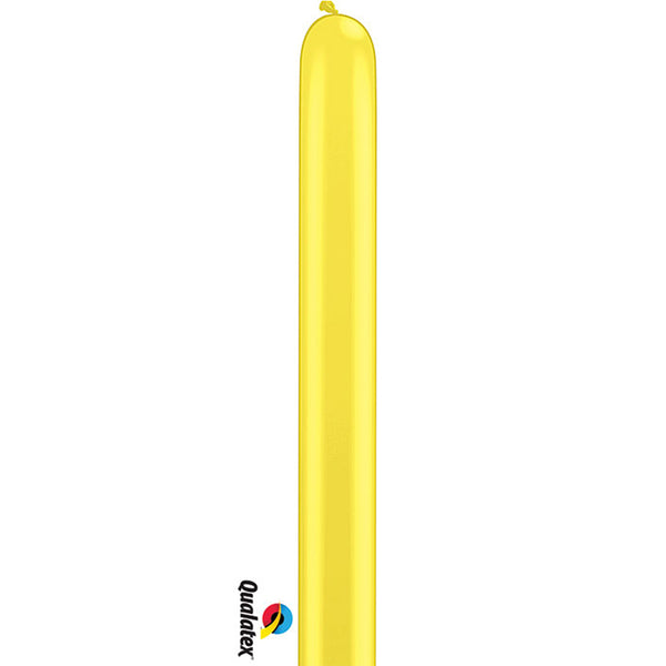 160Q Yellow Qualatex balloons 100 Twisting