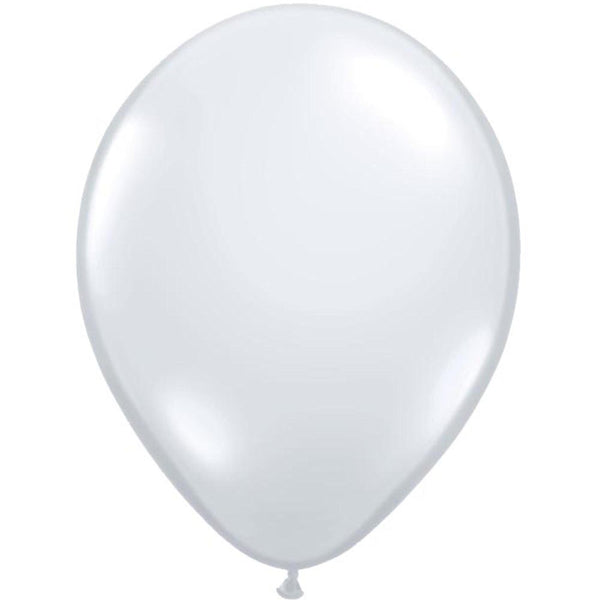 50 Qualatex Diamond Clear Balloons 16" Made in USA