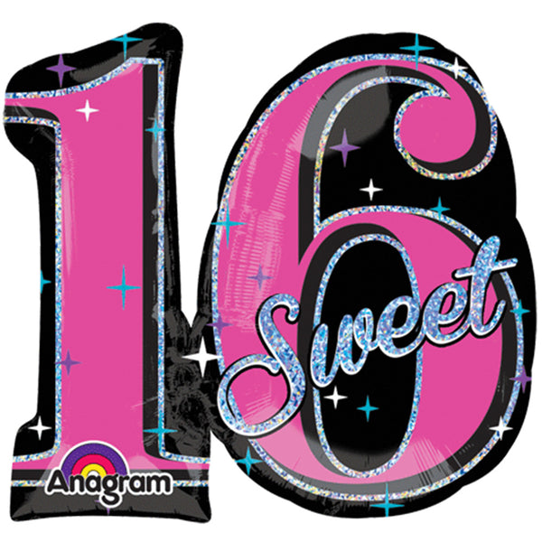 Sweet 16 balloon