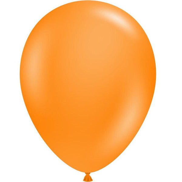 Tuftex Tangerine balloons