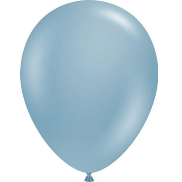 Blue slate balloons