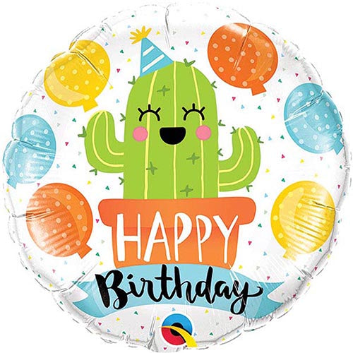 3 LLama Happy Birthday Foil Balloons 18"
