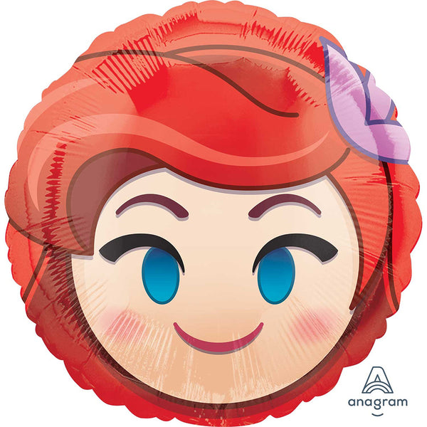 Littel mermaid Ariel emoji balloon