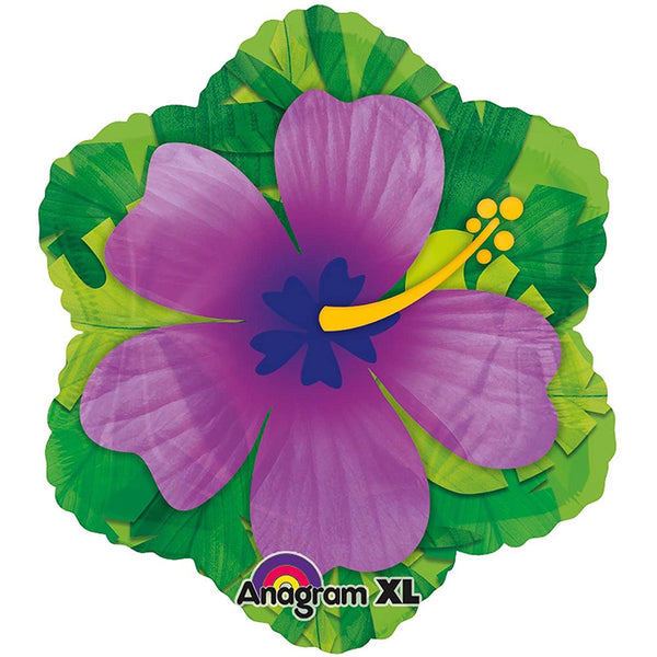 Purple Hibiscus Flower balloon