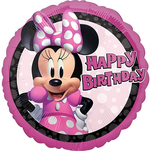 Minnie Mouse balloon Portrait Red Foil 18