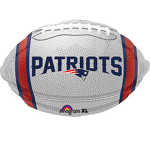 3 NFL New England Patriots Football Balloons 18"