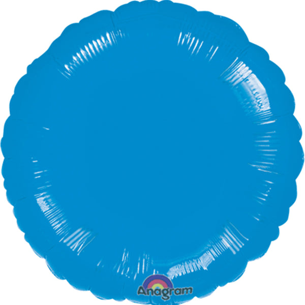 Round Blue balloon