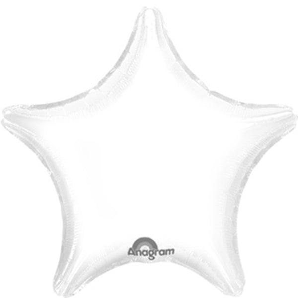 Star white balloon