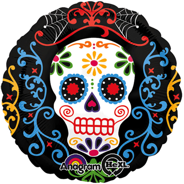 Day of The Dead Pattern Coco Foil Balloon