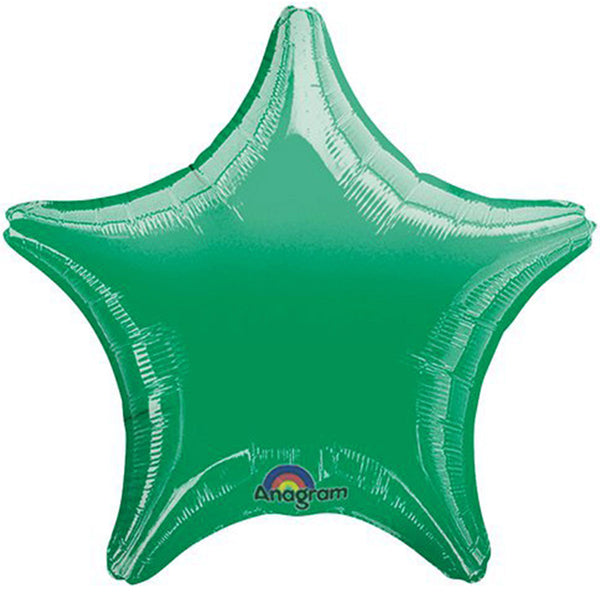 Star balloon green