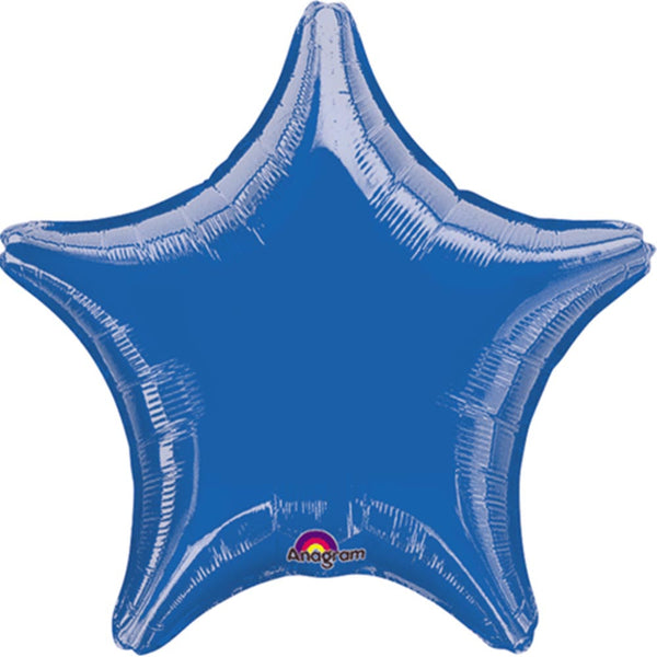 Royal blue Star balloon
